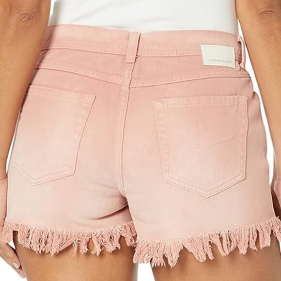 CURRENT/ELLIOTT Women Riviera Mid-Rise Frayed Denim Shorts Sz: 27 Vale - Picture 3 of 11